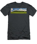 North Carolina Hanging Rock Climbing Moores Wall Panorama 108 Dan Carmichael T-Shirt