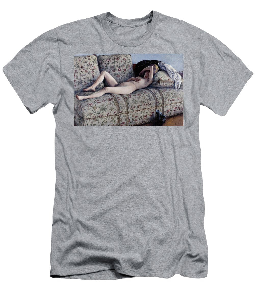 Nude on a Couch Gustave Caillebotte T-Shirt