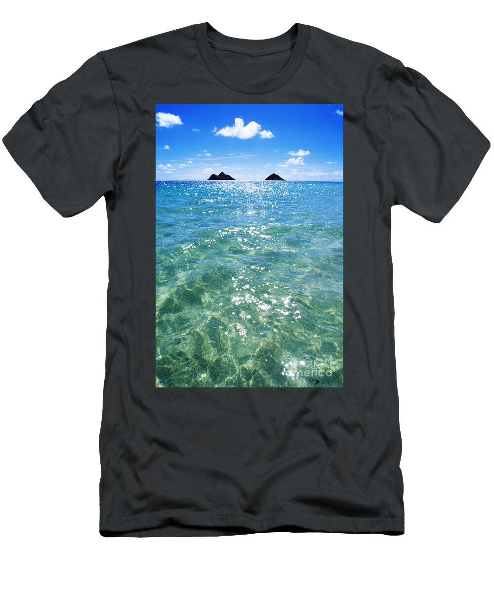 Oahu Lanikai Beach Carl Shaneff T-Shirt