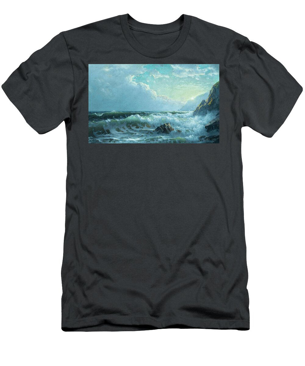 Off the Coast of Cornwall By William Trost Richards 1904 William Trost Richards T-Shirt
