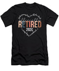Officially Retired 2026 Heart Retirement Gift Sophie Eleanor T-Shirt