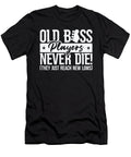 Old Bass Player Music Bassist Instrument Toms Store T-Shirt