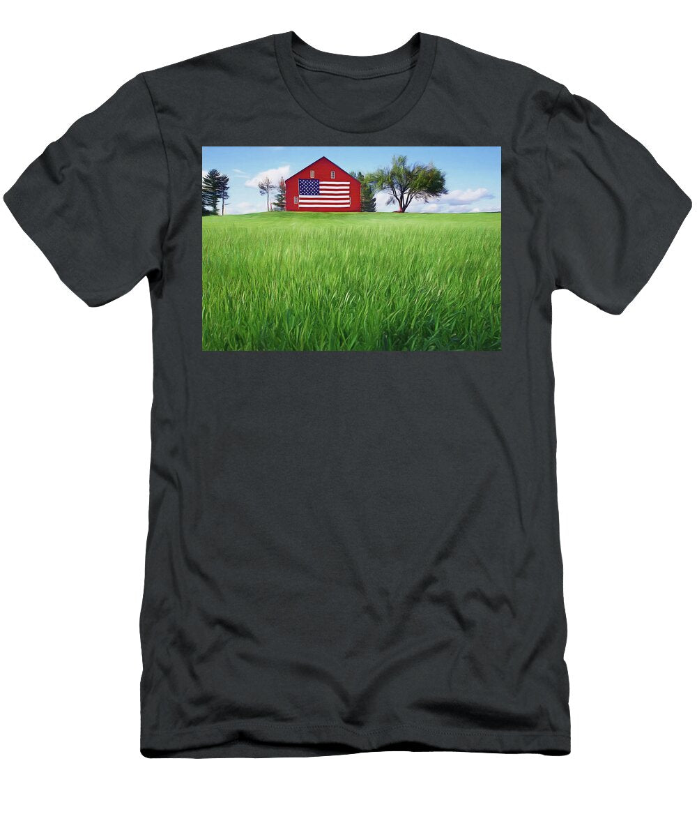 Old Glory on the Rise Nikolyn Mcdonald T-Shirt