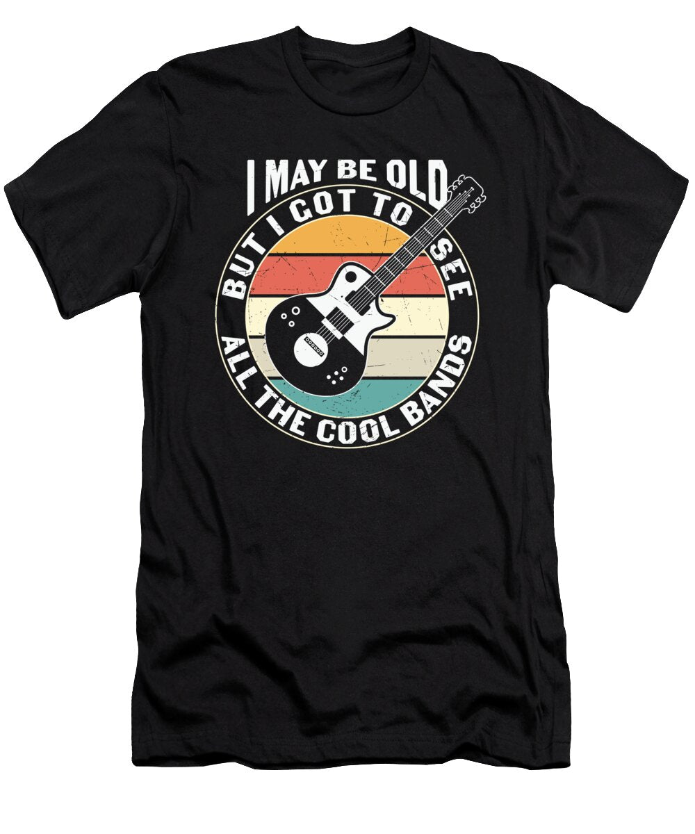Old Guitar Player Me T-Shirt