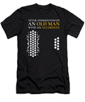 Old Man with an Accordian Print Accordian Product Noirty Designs T-Shirt