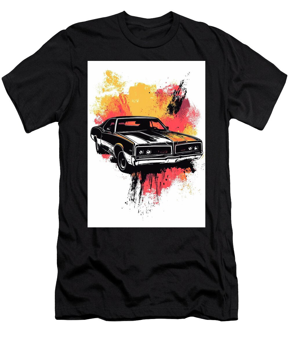 Oldsmobile Cutlass Supreme Car Iconic Classic Car Illustration Jennifer Moore T-Shirt