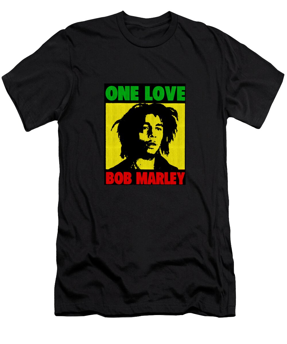 One Love Bob Marley Janet Hamilton T-Shirt
