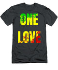 One Love Rastafari Colors for Peace Reggae Lover Rainne Swast T-Shirt