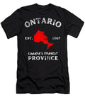 Ontario Canadas Okayest Province Architectural Marvels in Urban Center Dnt Prints T-Shirt