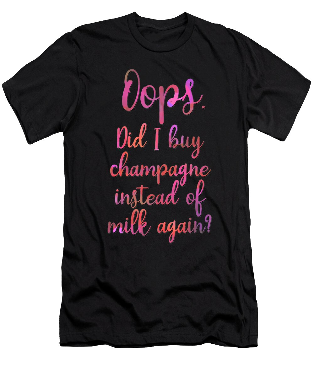 Oops Champagne Gladine Gill T-Shirt