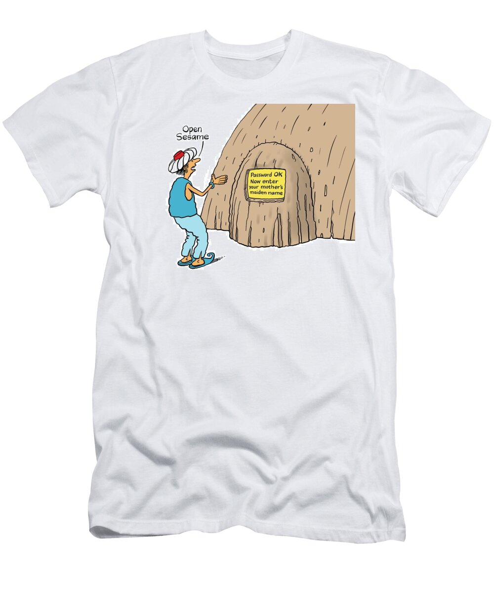 Open Sesame Ellis Nadler T-Shirt