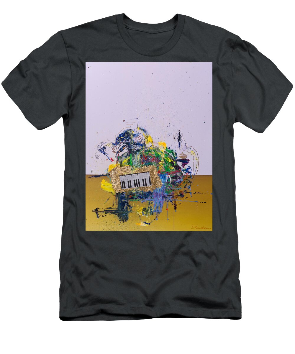 Opt2421 the Pianist Derek Kaplan T-Shirt