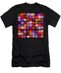 Orange Squiggle Quilt Abstract Karen Adams T-Shirt