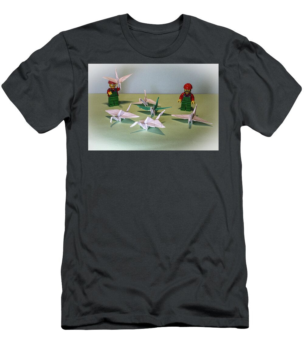 Origami Cranes Deane Palmer T-Shirt