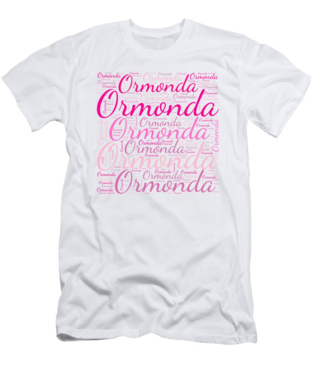 Ormonda Names Without Frontiers Vidddie Publyshd T-Shirt