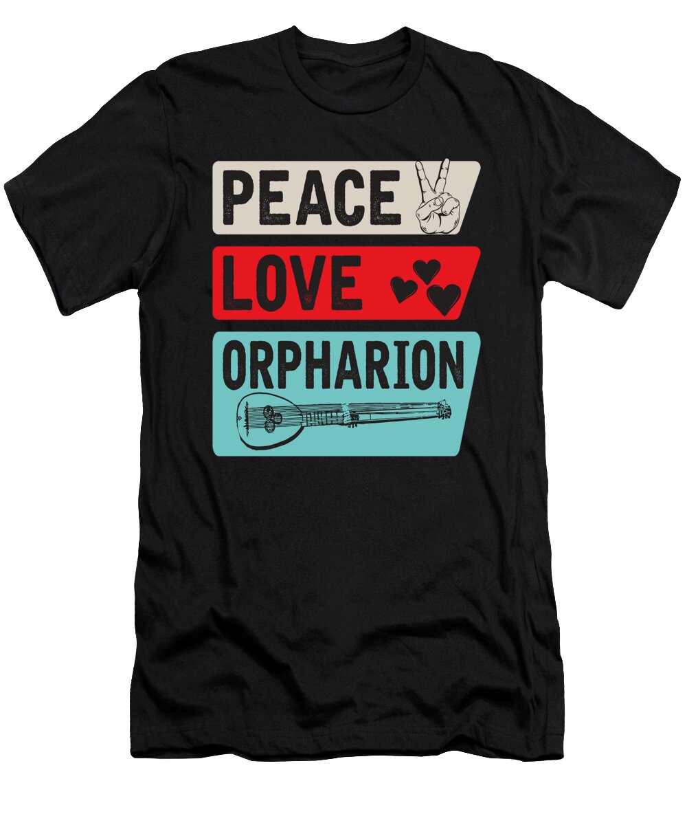 Orpharion Musical Instrument Stringed Tenshirt T-Shirt