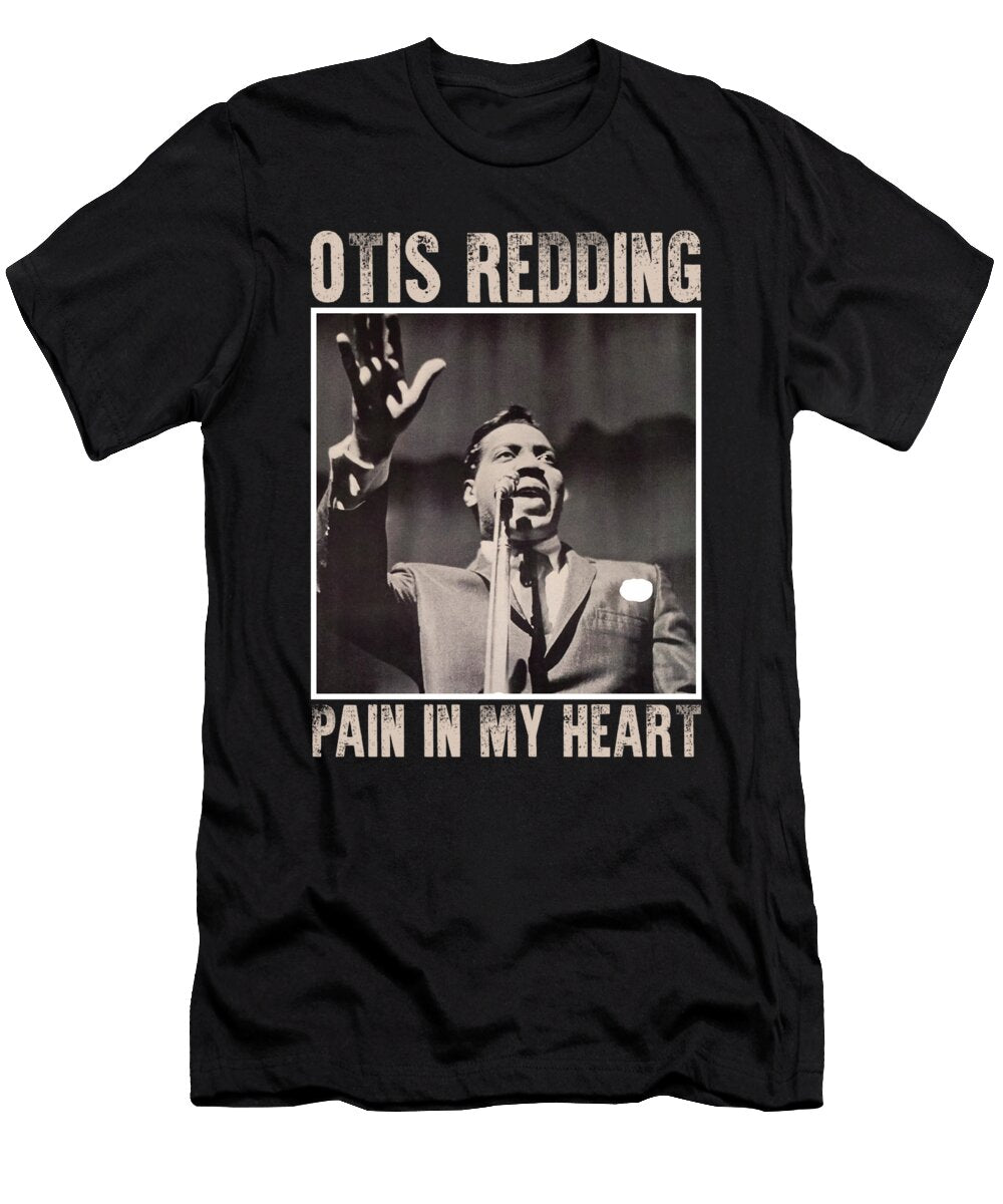Otis Redding Pain in My Heart Cynthia Pottorff T-Shirt