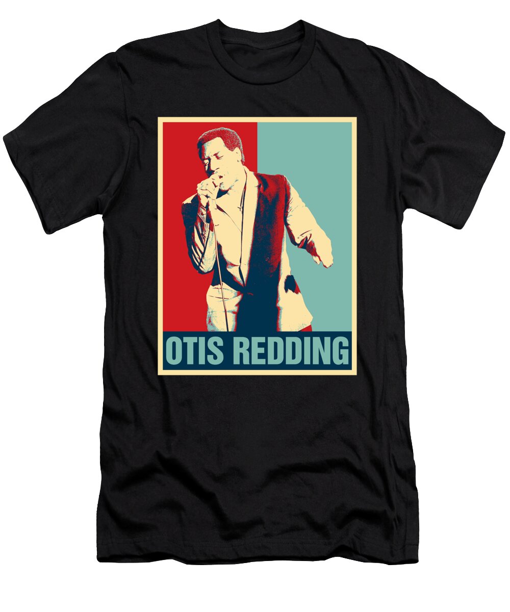 Otis Redding Retro Hope Style Gift for Fans Cynthia Pottorff T-Shirt