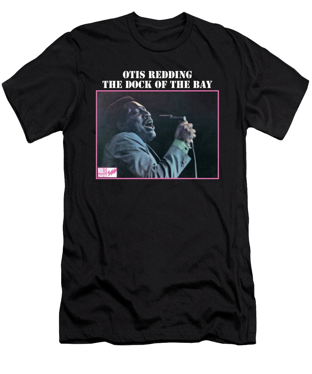 Otis Redding the Dock of the Bay Cynthia Pottorff T-Shirt