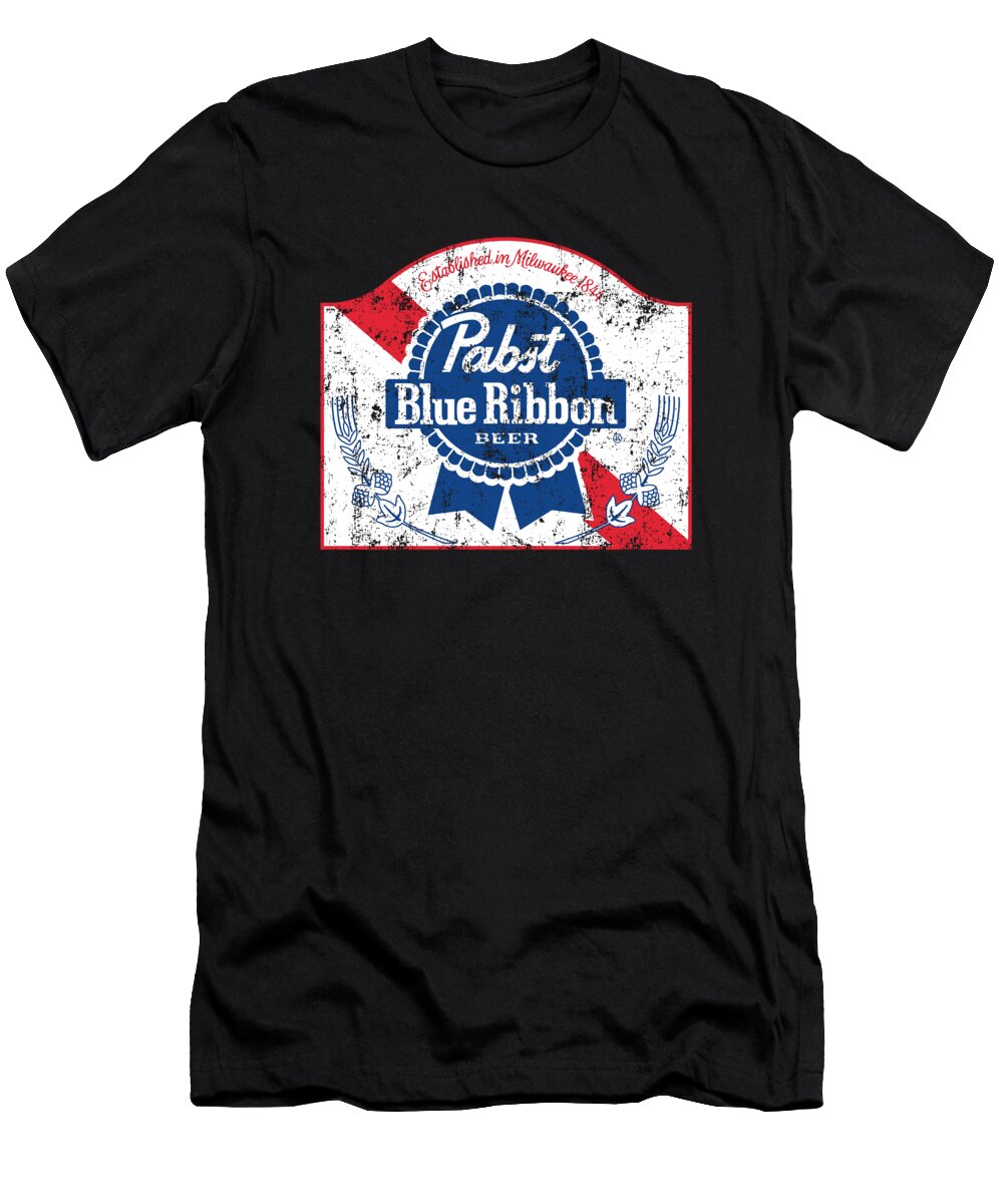 Pabst Blue Ribbon 4 Erick Esika T-Shirt