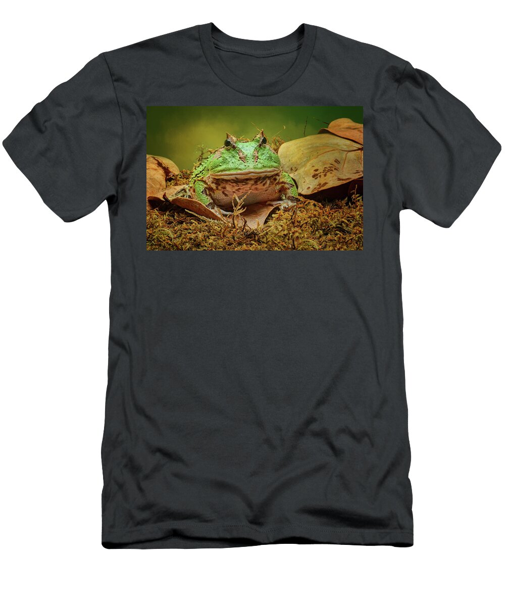 Pac Man Frog Nikolyn Mcdonald T-Shirt