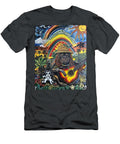Painting Marley and the Magic Mushrooms Colorful N Akkash T-Shirt