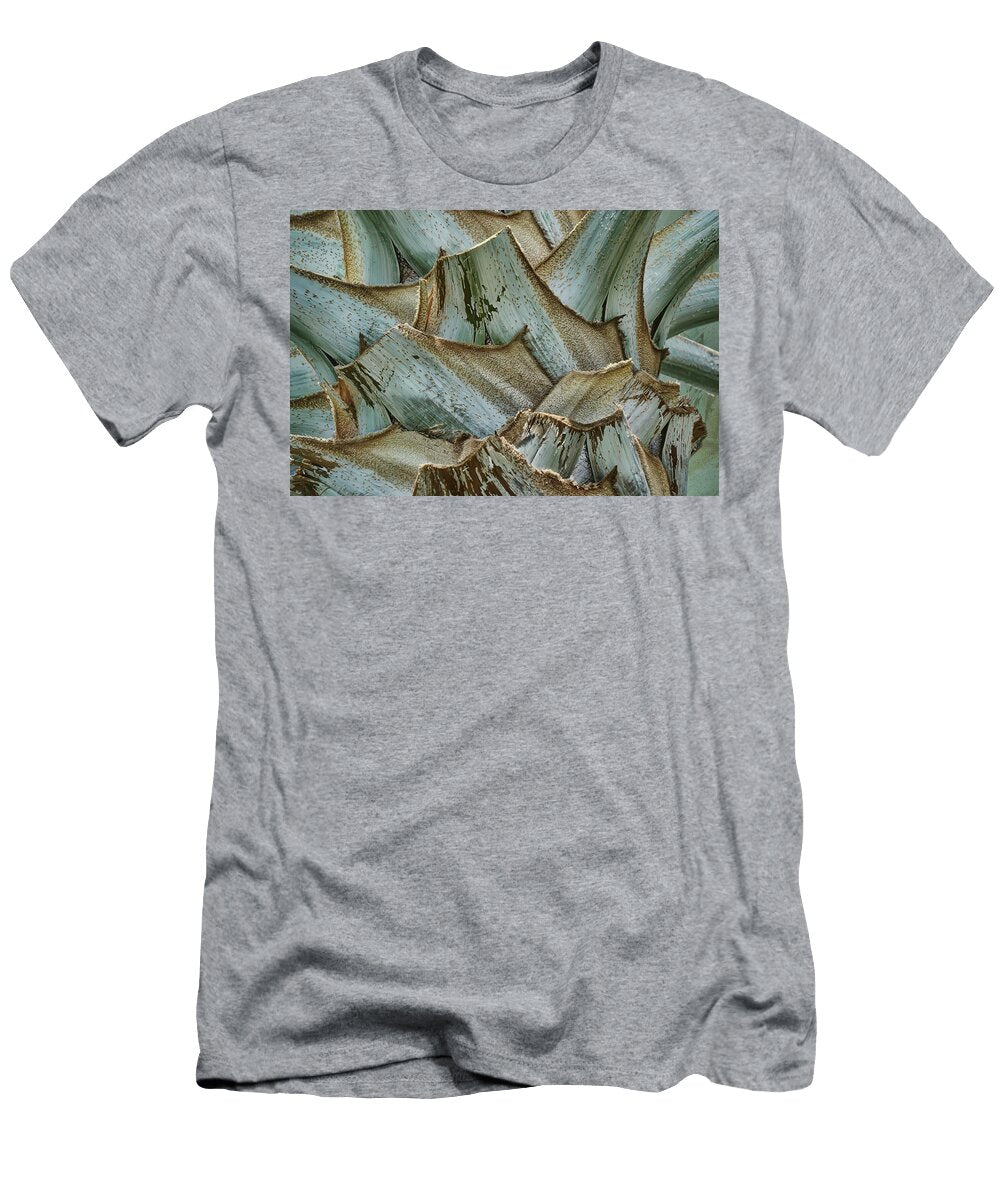 Palm Trunk Abstract Nikolyn Mcdonald T-Shirt