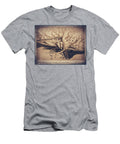Panama Canal Vintage Map Aerial View 1881 Sepia Carol Japp T-Shirt
