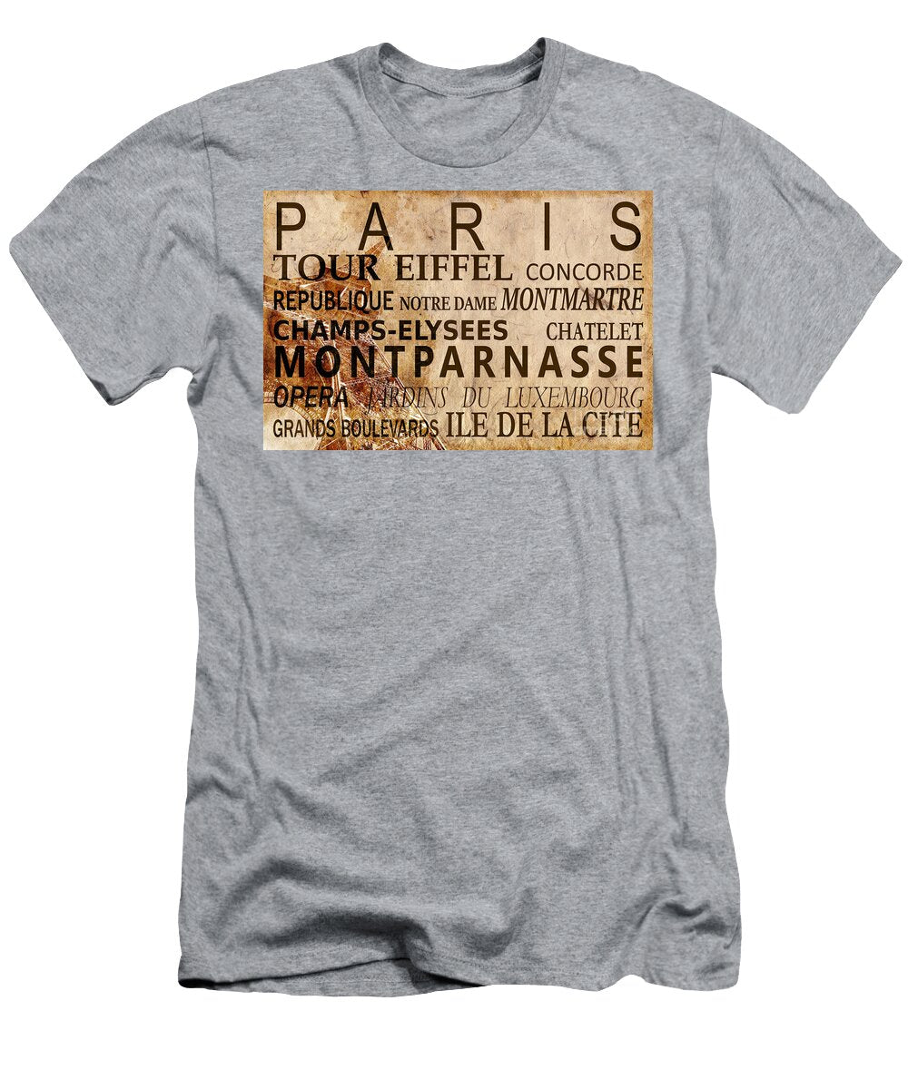 Paris Vintage Poster Delphimages Photo Creations T-Shirt