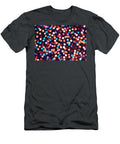 Party Dots Disco Broadband Glow Fiberglass Led Background Media Technology Explosion Matrix 80s 90s Spectrum Light Ray Texture Colourful Neon Techno Trance 70s 80 90 Boogie Wafe Akkash T-Shirt
