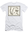 Patagonia and the Falkland Islands Vintage Map 1855 Carol Japp T-Shirt