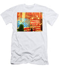 Patriotic Empanadas Wall in New York Funkpix Photo Hunter T-Shirt