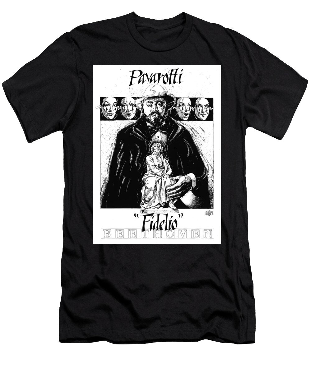 Pavarotti Fidelio Inking Garth Glazier T-Shirt