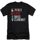 Peace Love Bass Clarinet Clarinet Player Tenshirt T-Shirt