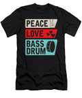 Peace Love Bass Drum Orchestra Band Tenshirt T-Shirt