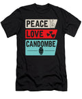 Peace Love Candombe Funny Candombe Drums Tenshirt T-Shirt