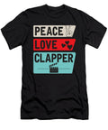 Peace Love Clapper Film Instrument Tenshirt T-Shirt