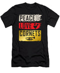 Peace Love Cornets Musical Instruments Tenshirt T-Shirt
