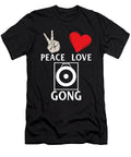 Peace Love Gong Funny Gong Music Players Tenshirt T-Shirt