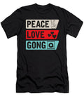 Peace Love Gong Percussion Instrument Tenshirt T-Shirt