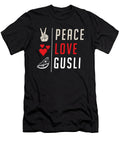 Peace Love Gusli Instrument Music Tenshirt T-Shirt
