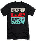 Peace Love Jews Harp Musical Instrument Tenshirt T-Shirt