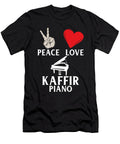 Peace Love Kaffir Piano Instrument Music Tenshirt T-Shirt