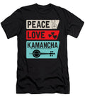 Peace Love Kamancha Musical Instrument Tenshirt T-Shirt