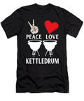 Peace Love Kettledrum Marching Band Tenshirt T-Shirt