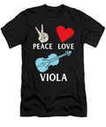 Peace Love Toy Piano Music Instrument Tenshirt T-Shirt