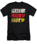 Peace Love Udu Instrument Udu Drum Tenshirt T-Shirt