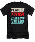 Peace Love Willon Flute Instrument Tenshirt T-Shirt