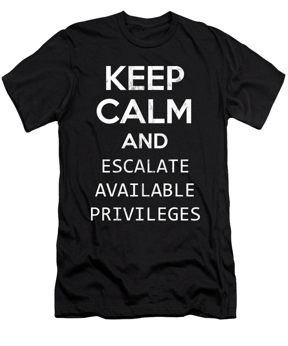 Penetration Tester Cyber Security Hacker Gift Noirty Designs T-Shirt
