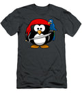 Penguin Lover Pirate with Parrot Funny Gift Ideas T-Shirt